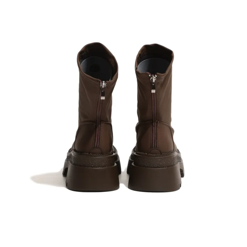 LXVB Slouch Boots Ankle Boots 6.5cm Women's-11