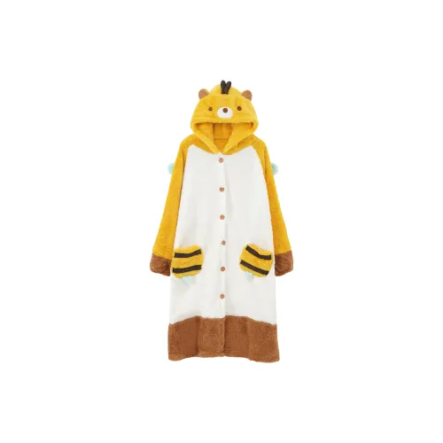 Ta Yan Pajama Robe Women's Yellow