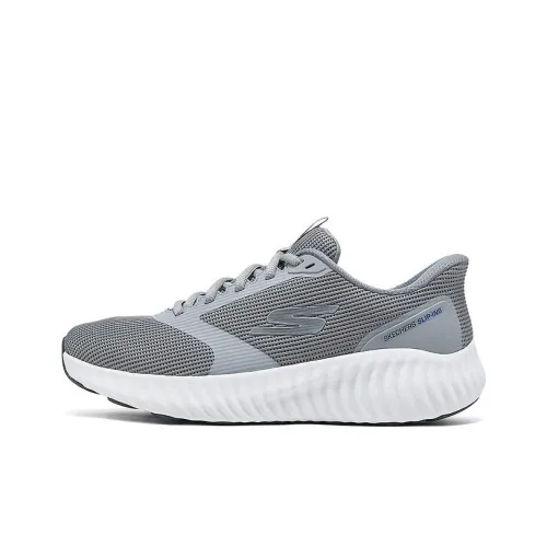Skechers MEN'S GO Breathable And Sweat absorbent Low Top Running Shoes Men's Gray
