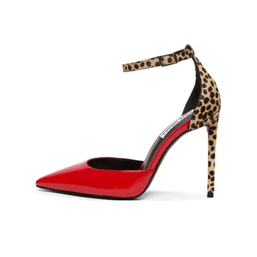 STEVE MADDEN Slim Heel High Heels 10.5cm Women's Red