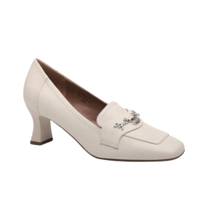 Chrisdien Deny High Heels 6cm Women's White-3