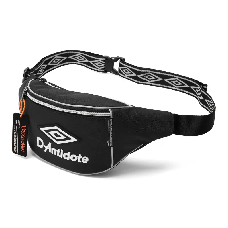 Umbro Polyester Fanny Pack Regular Unisex Gaze Black-1