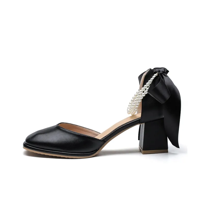 KATHRYN WILSON Block Heel High Heels 6.0cm Women's-4