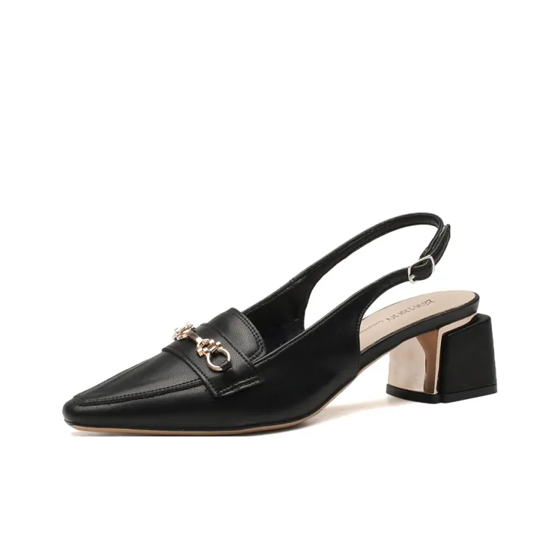YAFEI XUANYU Chunky Heel High Heels 5cm Women's-13