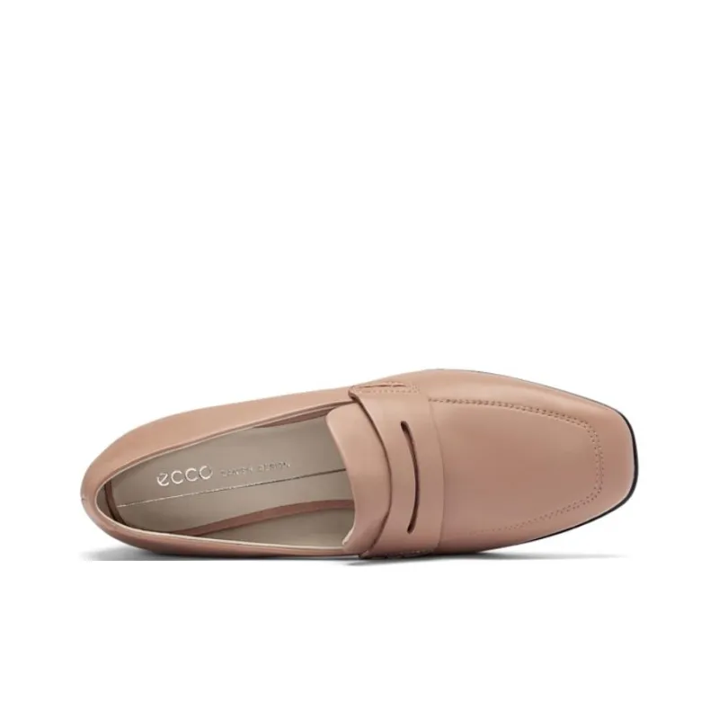Ecco Chunky Heel High Heels Women's Tuscany Pink-2