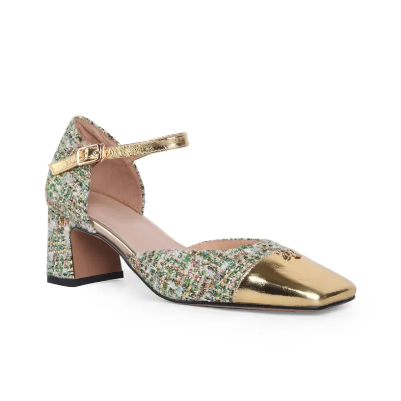 Naiyee Block Heel High Heels 5.5cm Women's-7