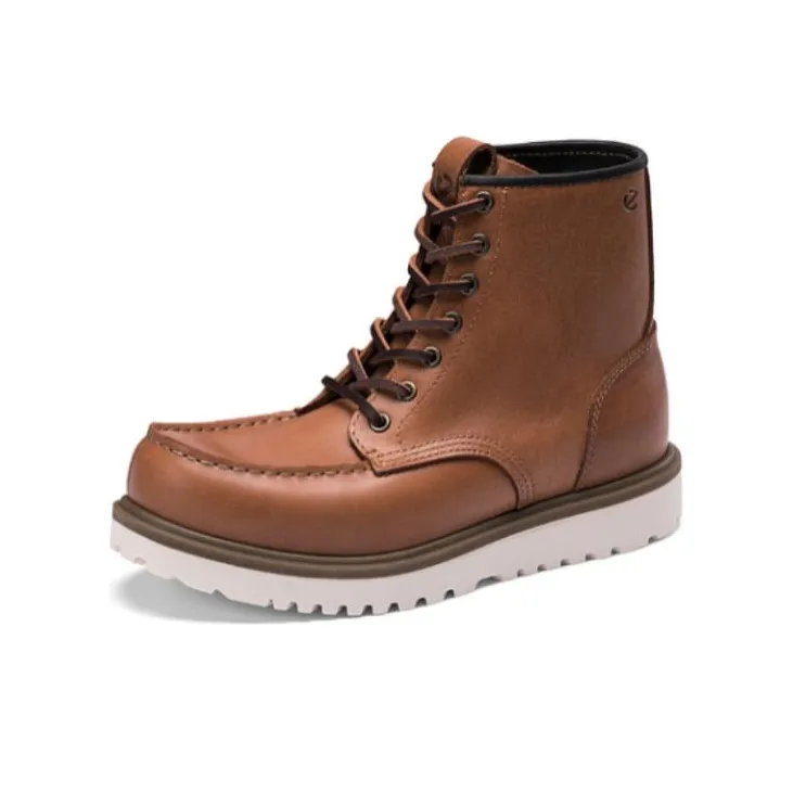 Ecco Trendy Collection Short Martin Boot Men's Brown-1