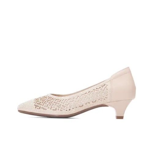 LESELE Chunky Heel High Heels 3.5cm Women's