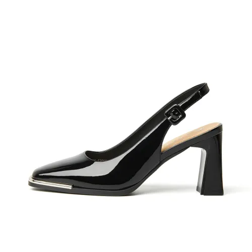 JOSINY Chunky Heel High Heels 8.5cm Women's