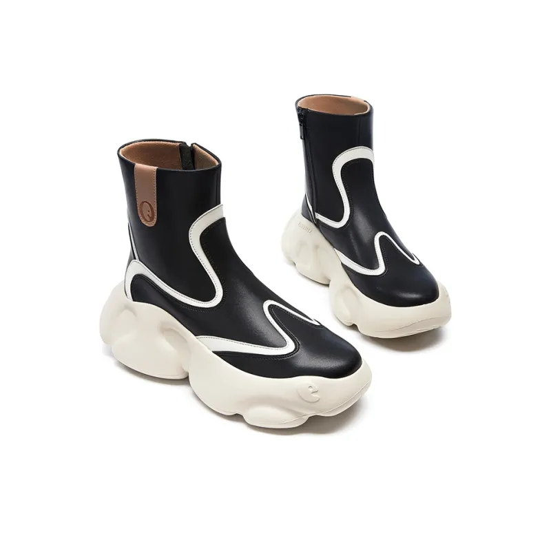 U.IN Zaluz Series Ankle Boots Women's-8