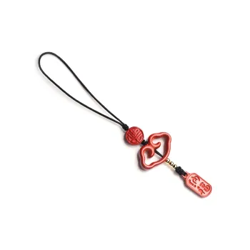 Moon Jewelry Cinnabar Pendants Unisex