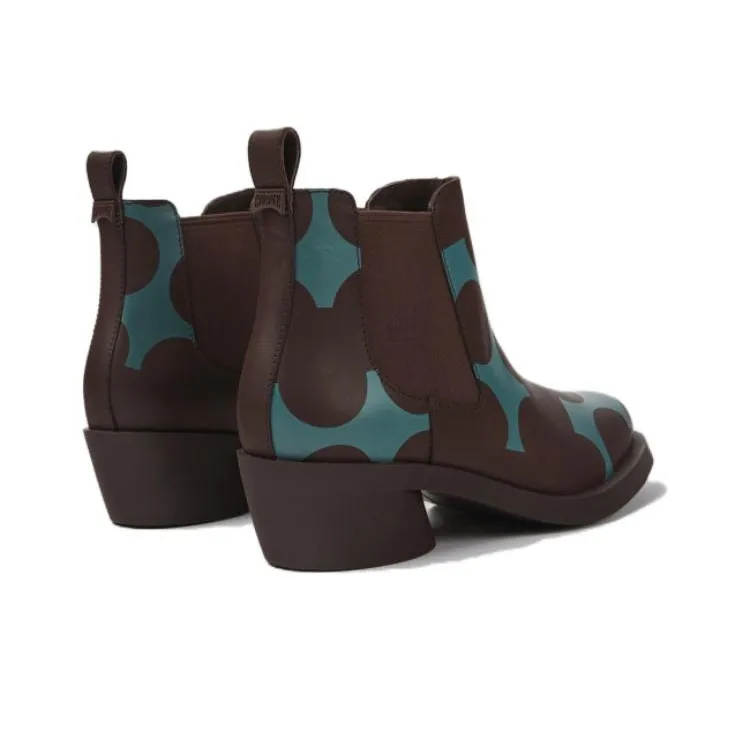 CAMPER Bonnie 50mm Calf-suede Ankle Boots-1