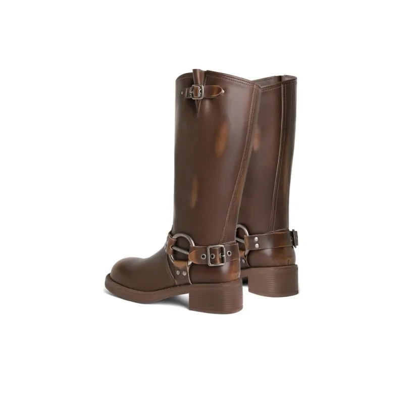 BELLE Knee high Boots 5.5cm Women's-6