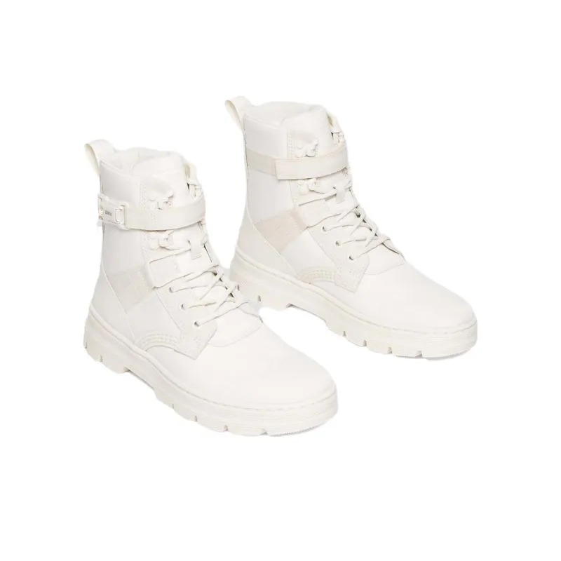 Dr.Martens Short Martin Boot Unisex White-3