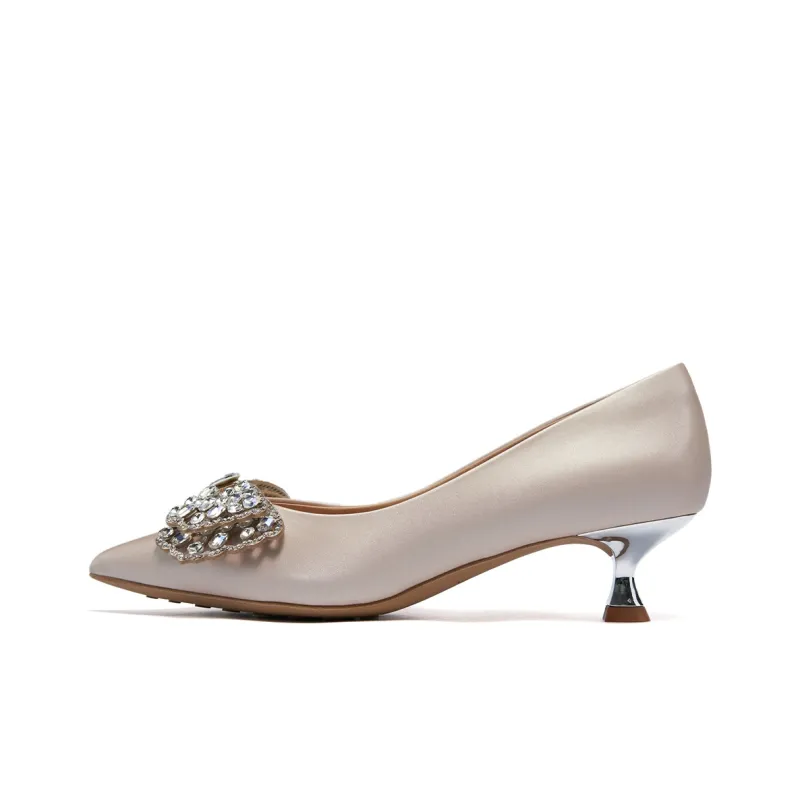 ST&SAT Slim Heel High Heels 4.5cm Women's-10