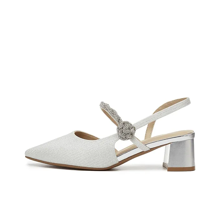 DAPHNE Chunky Heel High Heels 4.5cm Women's-3