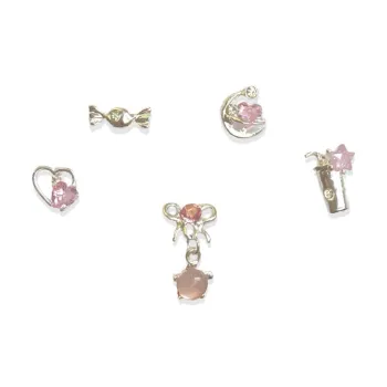 COPI Alloy Zircon Stud Earrings Unisex