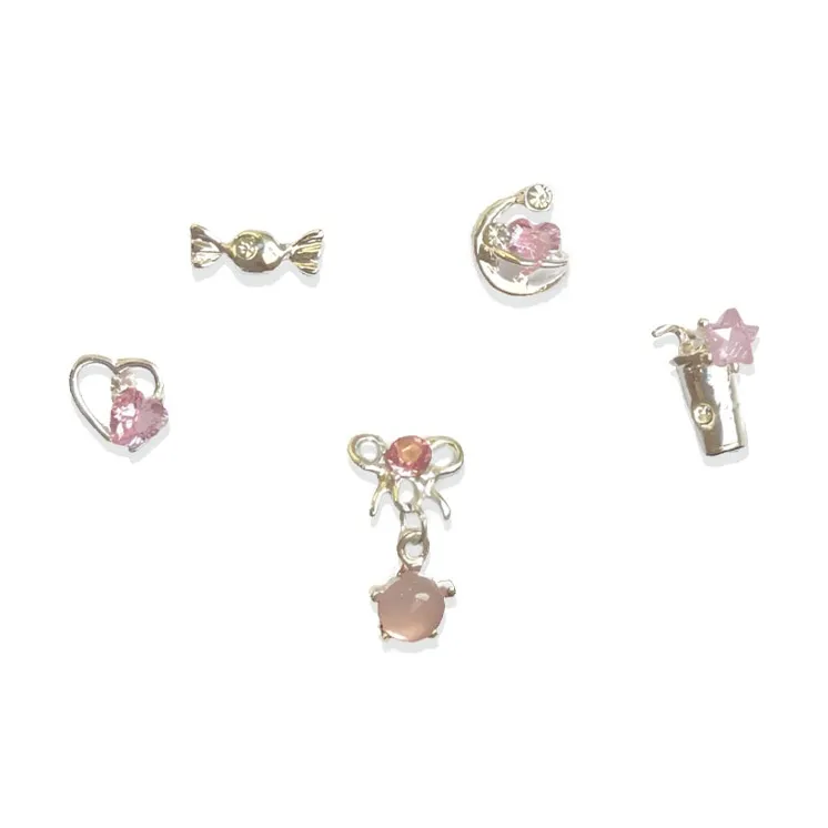 COPI Alloy Zircon Stud Earrings Unisex-0