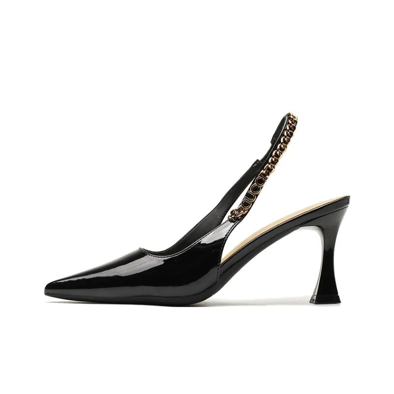 Ainer-cat Slim Heel High Heels 7.5cm Women's-0