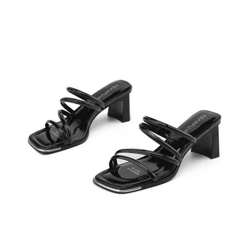KEKAFU Chunky Heel High Heels 6.5cm Women's-3
