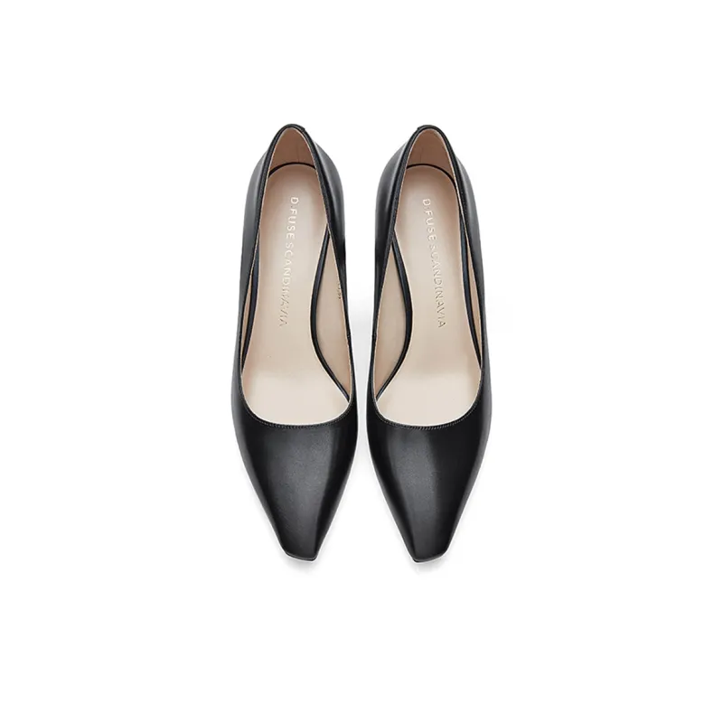 D FUSE SCANDINAVIA Slim Heel High Heels-2
