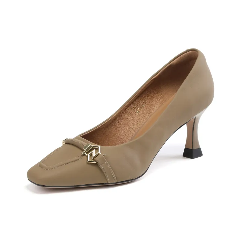 ST&SAT Slim Heel High Heels 7cm Women's-4