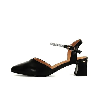 LESELE Chunky Heel High Heels 5.5cm Women's