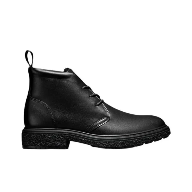 Ecco Cool Rapid Hybrid Collection Ankle Length Martin Boot Men's Black-1