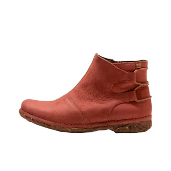 El Naturalista ANGKOR Ankle Boots 2cm Women's Red