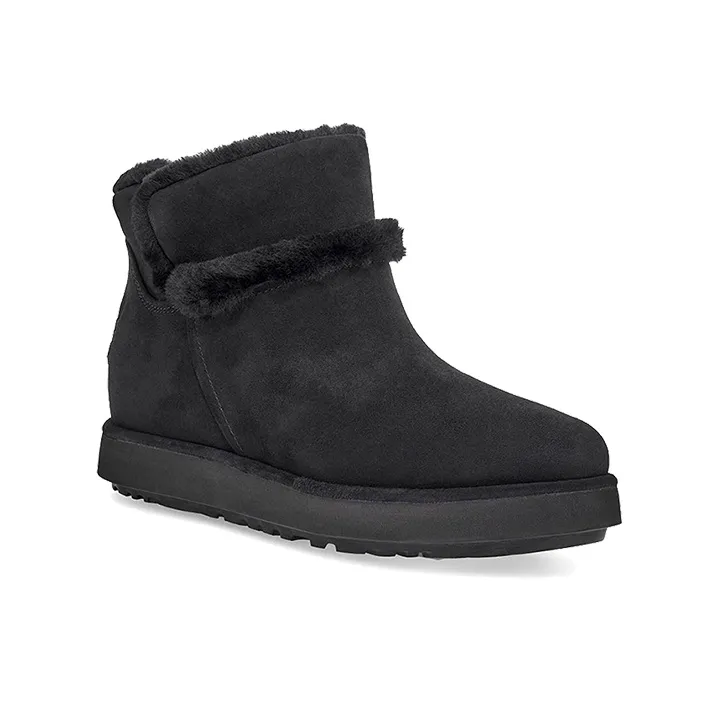 UGG Classic Mini Spill Seam Blvd Snow Boots Black Women's-2