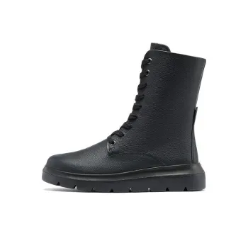 Ecco Nouvelle Logo embossed Leather Boots Women's