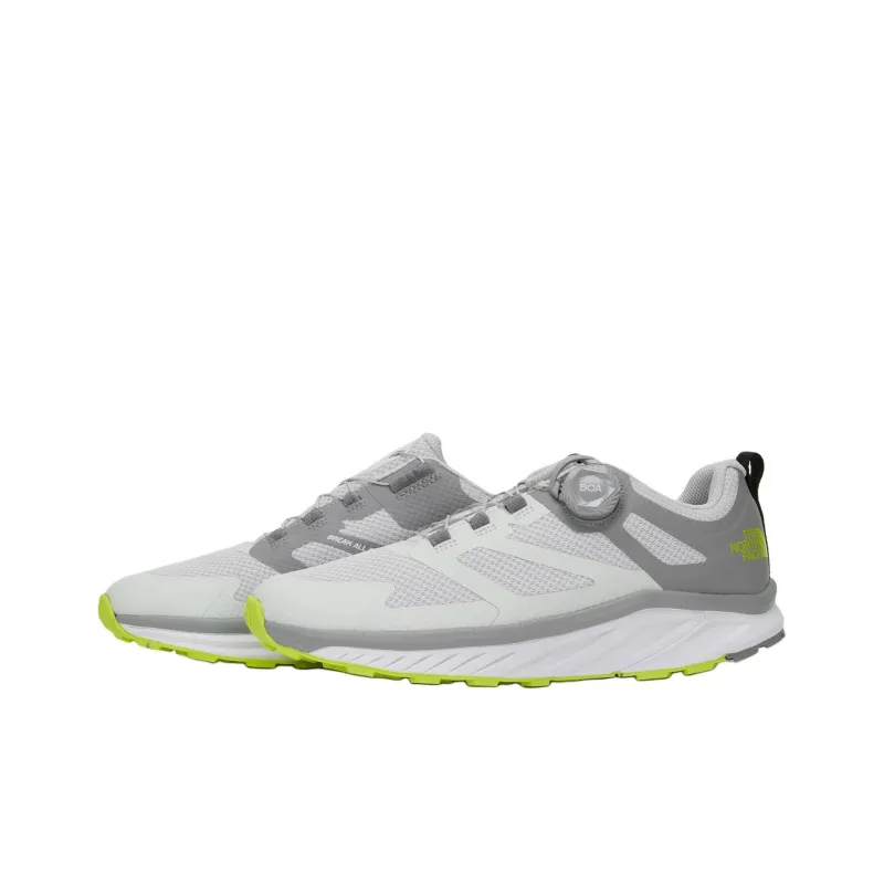 THE NORTH FACE Anti Slip Wear Resistant Low Top Casual Running Shoes Men's Gray-2