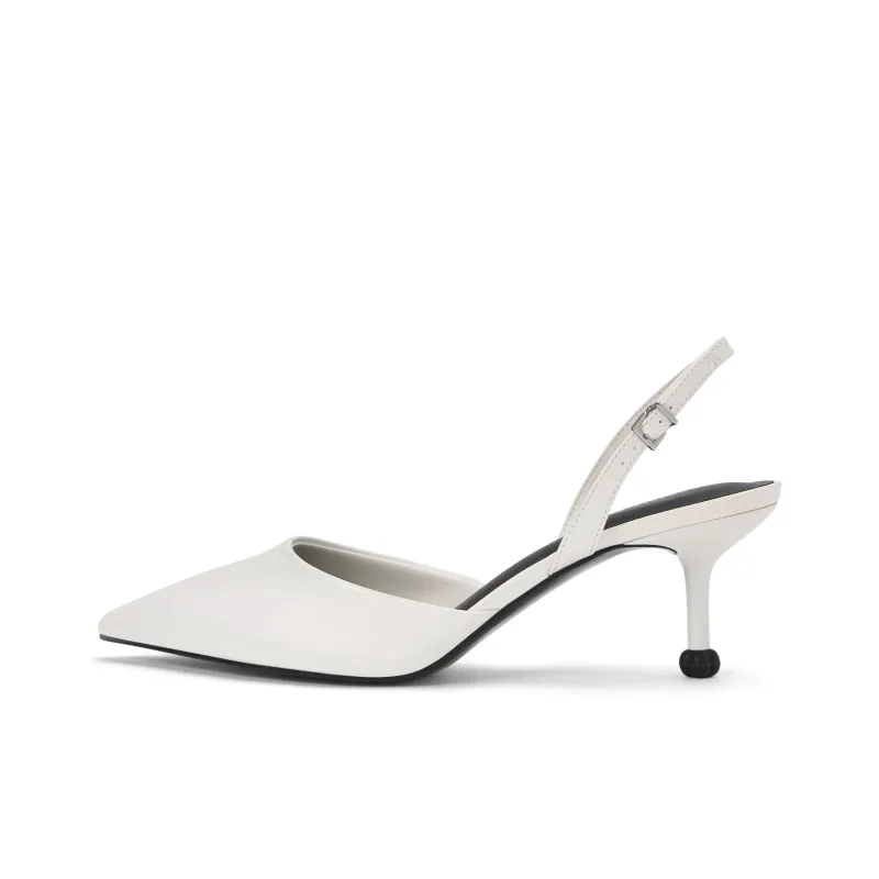 CHARLES&KEITH High Heels Women's White/Purple, Purple/Black-0