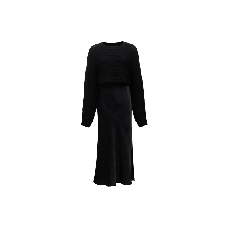 ONLY Two Piece Skirt Sets Women's H1Z Black-0