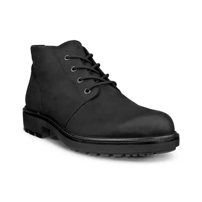 Ecco Ankle Boots Men Black-3