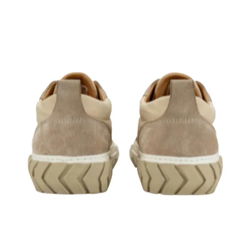 Both Tyres Low Top Skateboard Shoes 3.8cm Women's Camel Brown-3