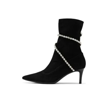 73Hours Galaxy Encircled Ankle Boots Women's Black