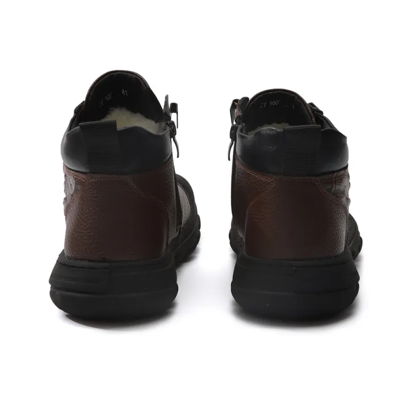 TOM TAILOR Cool Black Urban Techwear Boots Thermal Snow Boots Men's-11