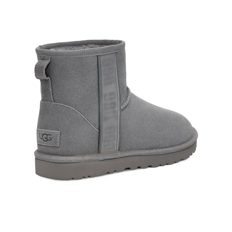 UGG Short Snow Boots Women's Gray-3