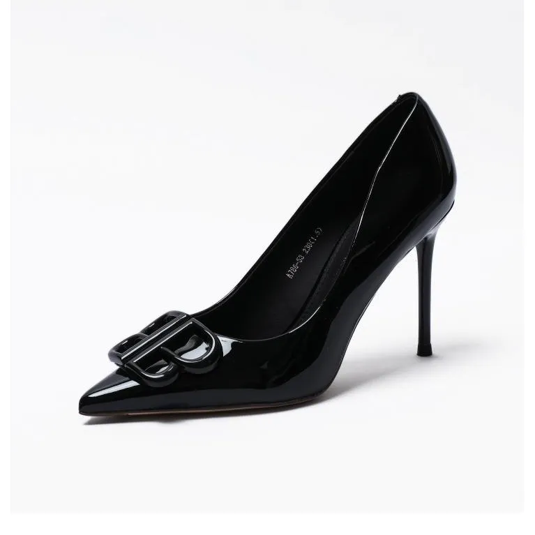 FESOUNE Slim Heel High Heels 8cm Women's-8