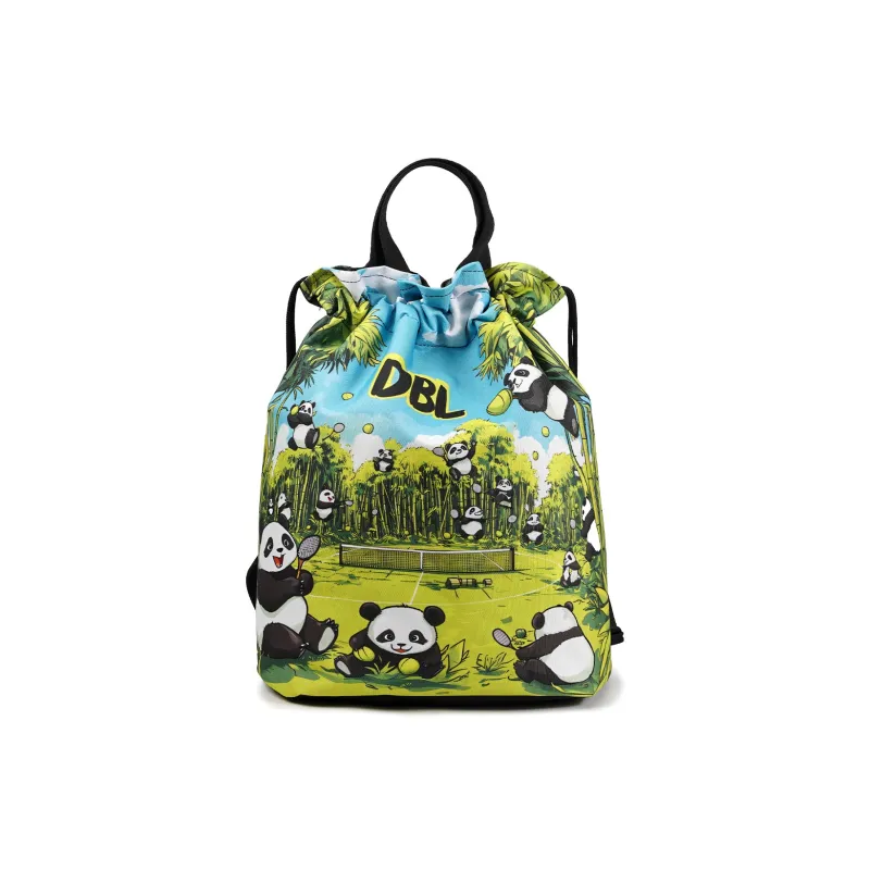 Dubaolu Fabric Tennis Backpack Regular Unisex Black-2