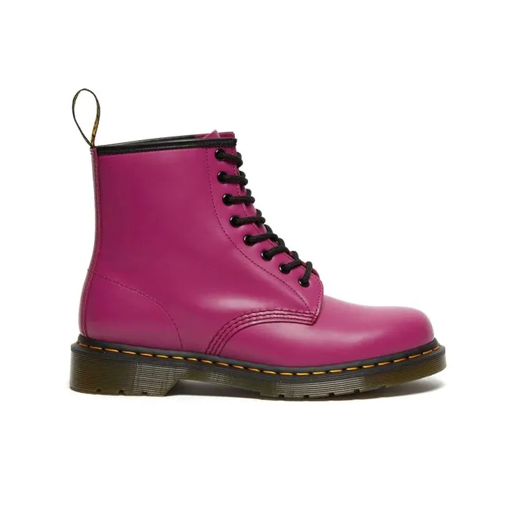 Dr.Martens 1460 Smooth Leather Lace Up Boots 'Pink'-1