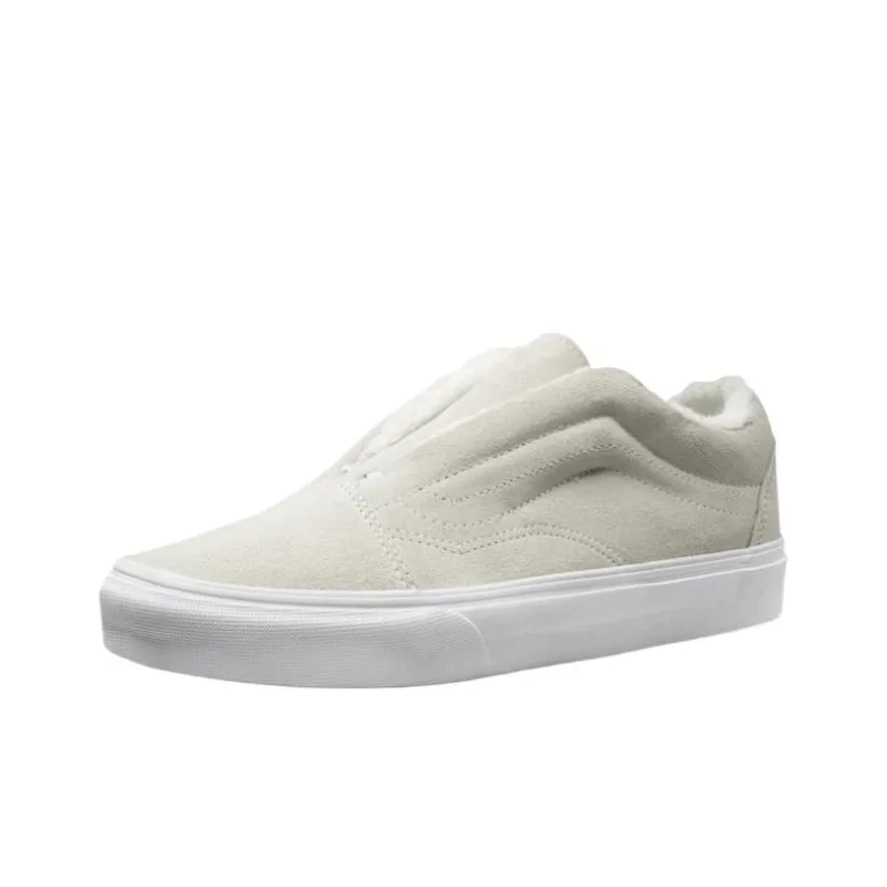 Vans Old Skool Anti-Slip And Wear-Resistant Breathable Low-Top Skateboard Shoes Unisex Beige-1
