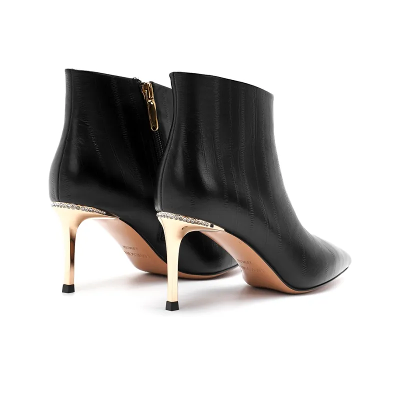 HARSON Ankle Boots Women's Red/Black-10