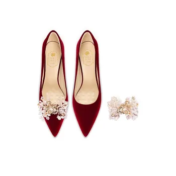 Holy Rose Slim Heel High Heels Women's Red