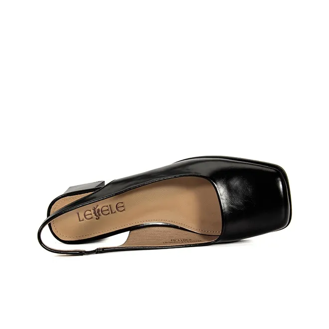 LESELE Chunky Heel High Heels 5.5cm Women's-2