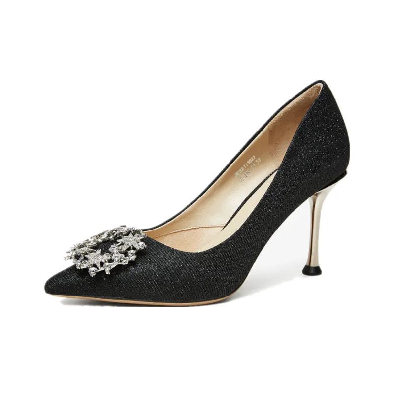 Lazi Slim Heel High Heels Women's-4