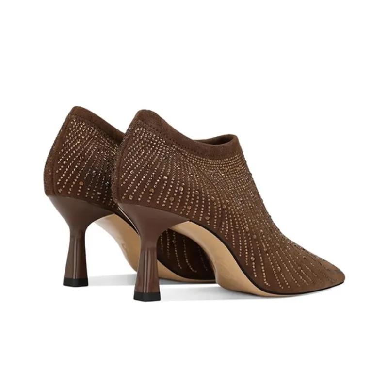 JESSICA SOPHIA Slim Heel High Heels 7cm Women's-6