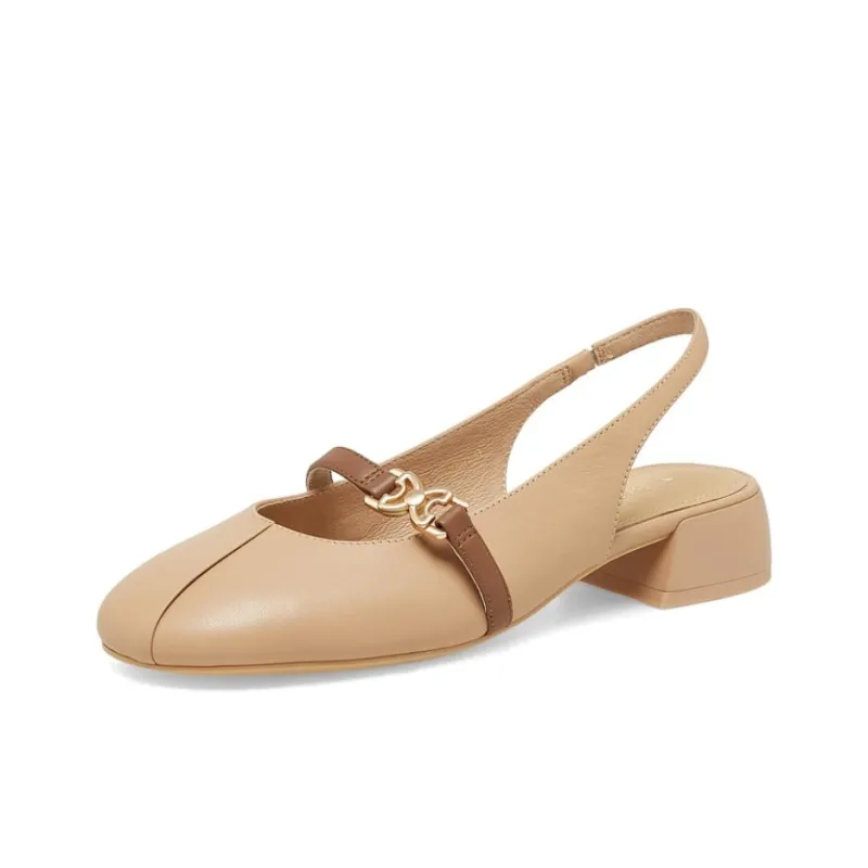 BASTO Block Heel High Heels 3.5cm Women's-6