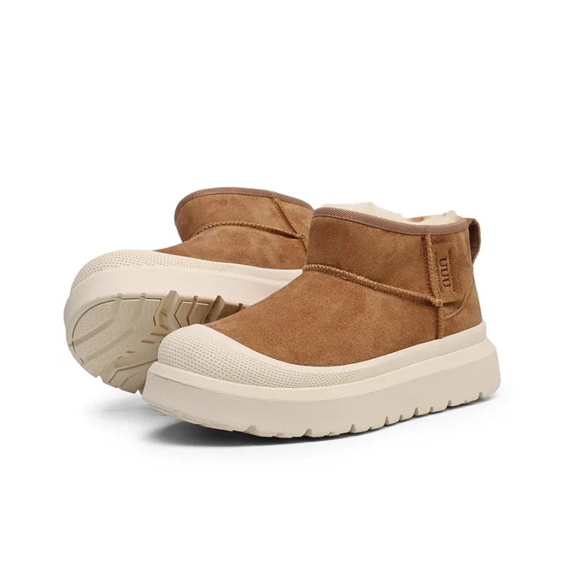 MODENGPAN Snow Boots Unisex Brown/Camel-4